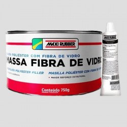 Masilla poliester con fibra...